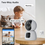 Telecamera Smart WiFi impermeabile 4 MP con zoom HD