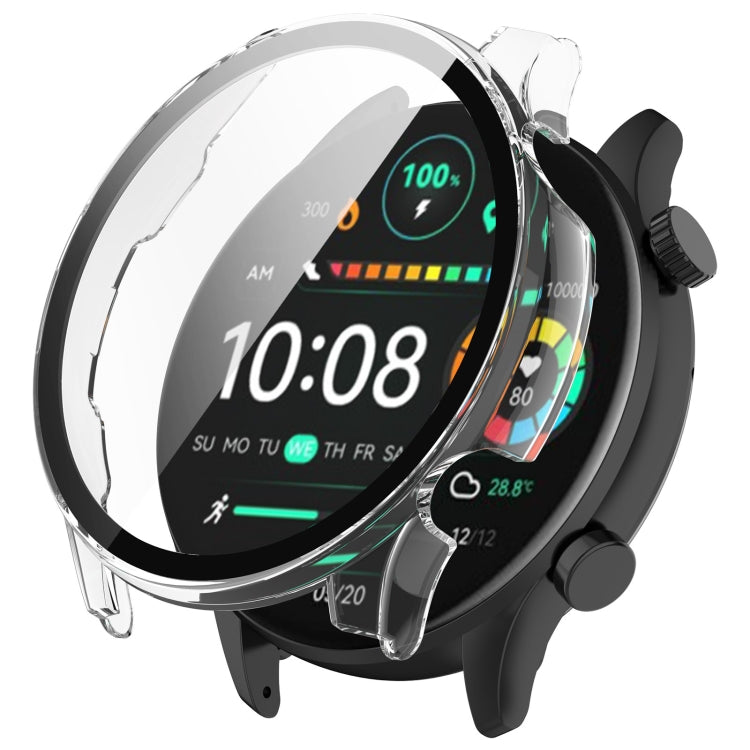 Custodia protettiva per orologio integrata in PC + pellicola temperata, For Xiaomi Haylou RT3 / Solar Plus LS16