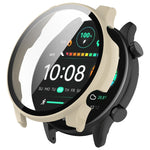 Custodia protettiva per orologio integrata in PC + pellicola temperata, For Xiaomi Haylou RT3 / Solar Plus LS16