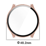 Custodia protettiva per orologio integrata in PC + pellicola temperata, For Xiaomi Haylou RT3 / Solar Plus LS16