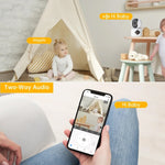 Telecamera Smart WiFi 4MP HD impermeabile con zoom