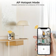 Y6204 Telecamera Smart WiFi impermeabile per interni HD con zoom da 4 MP, UK Plug, EU Plug, US Plug, AU Plug