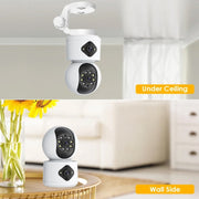 Y6204 Telecamera Smart WiFi impermeabile per interni HD con zoom da 4 MP, UK Plug, EU Plug, US Plug, AU Plug