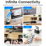 Docking station per unità SATA da 2,5 e 3,5 pollici a vano singolo ORICO DD18C3, AU Plug, EU Plug, UK Plug, US Plug