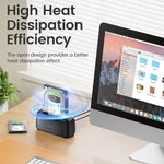 Docking station per unità SATA da 2,5 e 3,5 pollici a vano singolo ORICO DD18C3, AU Plug, EU Plug, UK Plug, US Plug