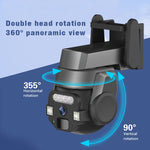 Telecamera WiFi esterna impermeabile IP66 5MP con audio bidirezio