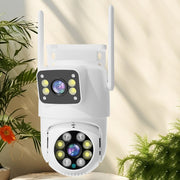 Q8216 Telecamera WiFi impermeabile IP66 da esterno bidirezionale da 4 MP, US Plug, UK Plug, AU Plug, EU Plug