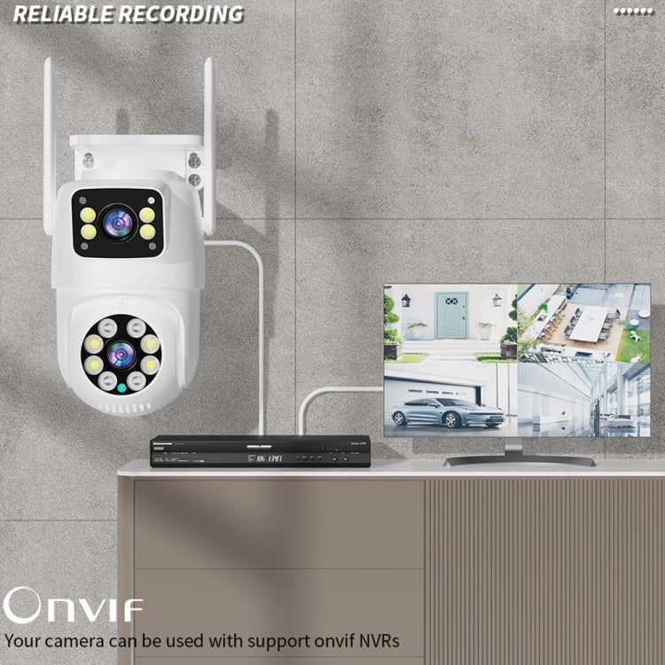 Telecamera WiFi esterno impermeabile IP66 4 MP