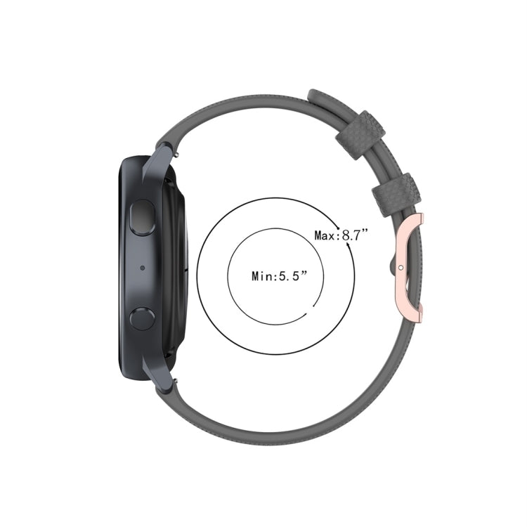 Cinturino da polso con trama a pois da 20 mm, For Galaxy Watch Active 3 / Active 2 / Active, For Polar Ignite