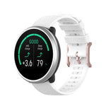 Cinturino da polso con trama a pois da 20 mm, For Galaxy Watch Active 3 / Active 2 / Active, For Polar Ignite