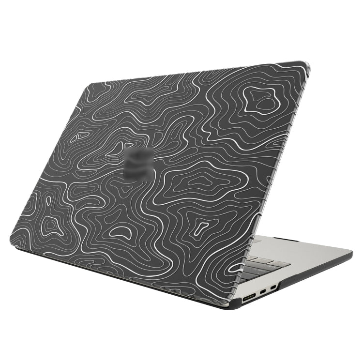Custodia protettiva satinata per laptop con motivo stampato UV, For MacBook Air 13.3 A1466 / A1369
