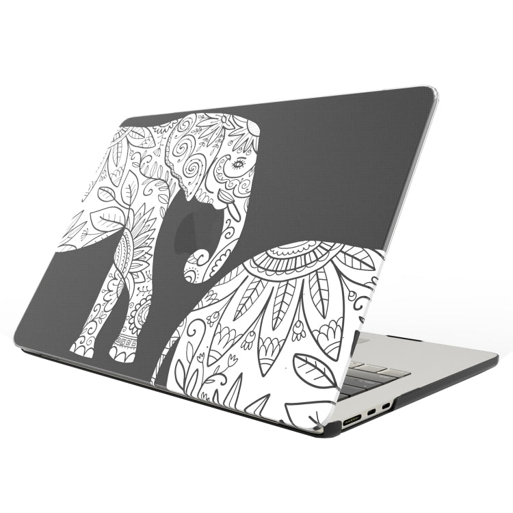 Custodia protettiva satinata per laptop con motivo stampato UV, For MacBook Pro 16.2 A2991 / A2780 / A2485