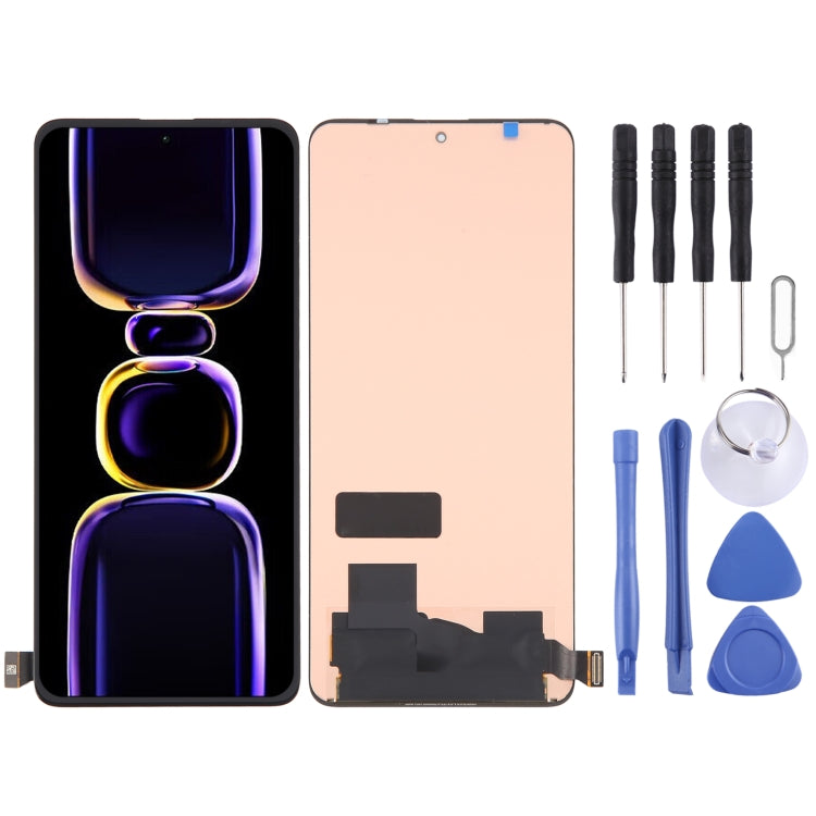 Schermo LCD originale in materiale OLED con digitalizzatore assemblaggio completo, For Xiaomi Redmi K60 Pro, For Xiaomi Redmi K60E, For Xiaomi Redmi K60