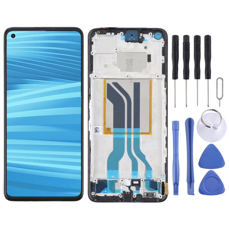 Digitalizzatore schermo LCD AMOLED originale assemblaggio completo con cornice, For Realme GT Neo 3T RMX3372 RMX3371, For Realme GT2, For Realme GT Neo2T