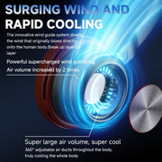 MF088 Ventilatore elettrico con archetto da collo xing luo
