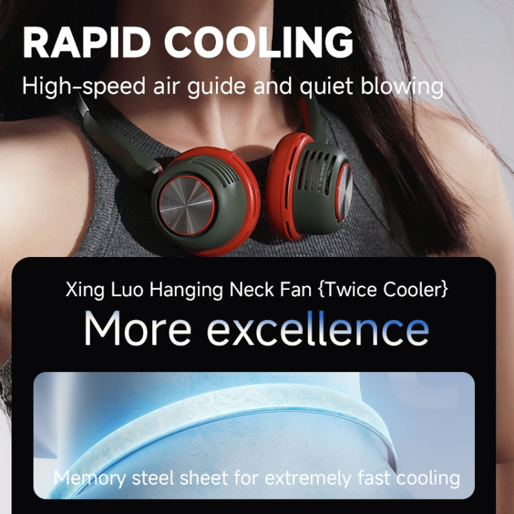 Ventilatore elettrico da collo MF088 con archetto regolabile