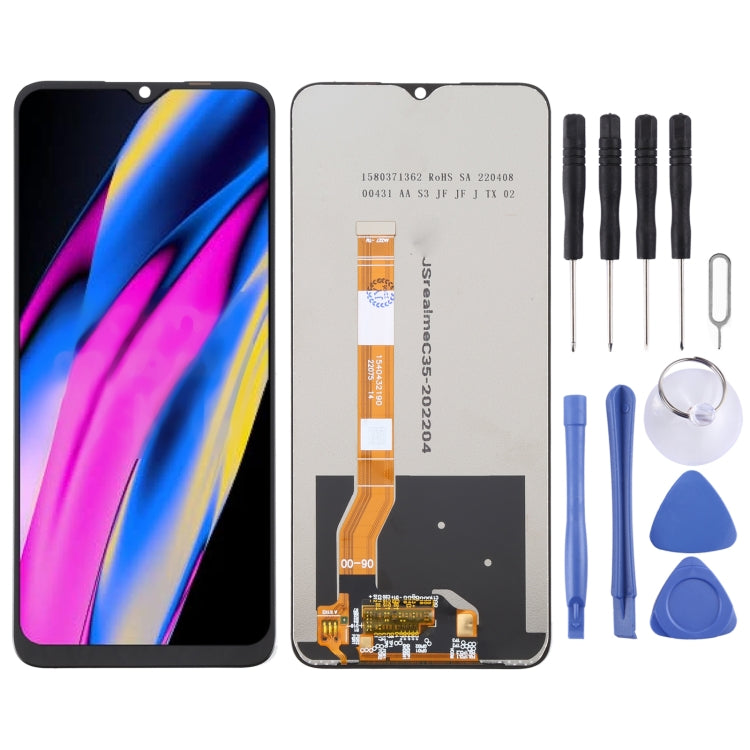 Display LCD con Touch per Realme Narzo 50A Prime RMX3516