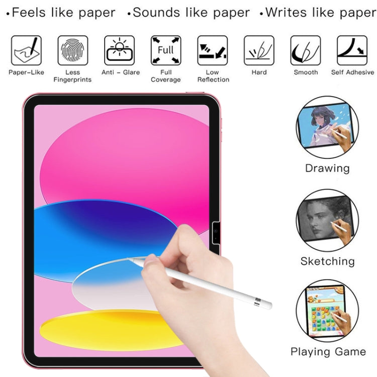 Pellicola protettiva opaca Paperfeel, For iPad Air 13 2026 / 2025 / 2024, For iPad Air 11 2026 / 2025 / 2024, For iPad Pro 13 2025 / 2024, For iPad Pro 11 2025 / 2024, For iPad 2025, For iPad 2022