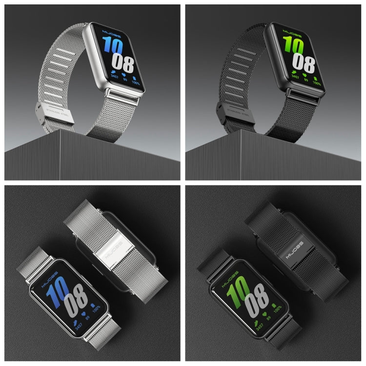 Cinturino per orologio in metallo con fibbia Mijobs Milano, For Samsung Galaxy Fit 3
