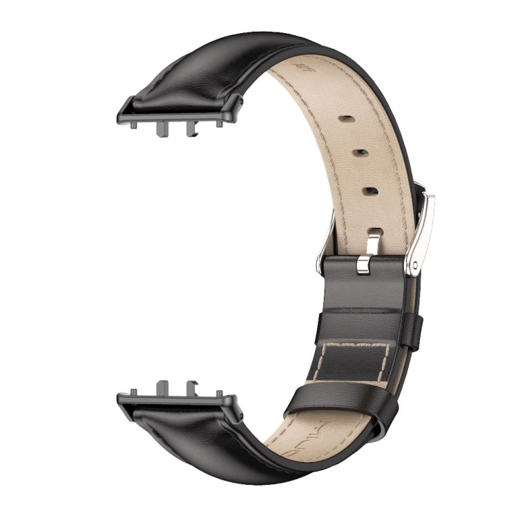 Cinturino per orologio in vera pelle a doppia faccia Mijobs, For Samsung Galaxy Fit 3