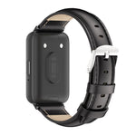Cinturino per orologio in vera pelle a doppia faccia Mijobs, For Samsung Galaxy Fit 3