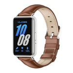 Cinturino per orologio in vera pelle a doppia faccia Mijobs, For Samsung Galaxy Fit 3