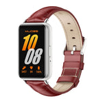 Cinturino per orologio in vera pelle a doppia faccia Mijobs, For Samsung Galaxy Fit 3