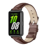 Cinturino per orologio in vera pelle a doppia faccia Mijobs, For Samsung Galaxy Fit 3