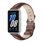 Cinturino per orologio in vera pelle a doppia faccia Mijobs, For Samsung Galaxy Fit 3
