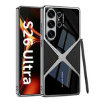 Custodia per telefono antiurto a velocità supersonica galvanica in pelle GKK, For Samsung Galaxy S26 Ultra 5G, For Samsung Galaxy S25 Ultra 5G, For Samsung Galaxy S24 Ultra, For Samsung Galaxy S23 Ultra