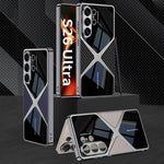 Custodia per telefono antiurto a velocità supersonica galvanica in pelle GKK, For Samsung Galaxy S26 Ultra 5G, For Samsung Galaxy S25 Ultra 5G, For Samsung Galaxy S24 Ultra, For Samsung Galaxy S23 Ultra