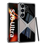Custodia per telefono antiurto a velocità supersonica galvanica in pelle GKK, For Samsung Galaxy S26 Ultra 5G, For Samsung Galaxy S25 Ultra 5G, For Samsung Galaxy S24 Ultra, For Samsung Galaxy S23 Ultra