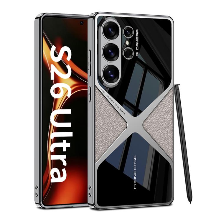 Custodia per telefono antiurto a velocità supersonica galvanica in pelle GKK, For Samsung Galaxy S26 Ultra 5G, For Samsung Galaxy S25 Ultra 5G, For Samsung Galaxy S24 Ultra, For Samsung Galaxy S23 Ultra