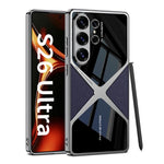 Custodia per telefono antiurto a velocità supersonica galvanica in pelle GKK, For Samsung Galaxy S26 Ultra 5G, For Samsung Galaxy S25 Ultra 5G, For Samsung Galaxy S24 Ultra, For Samsung Galaxy S23 Ultra