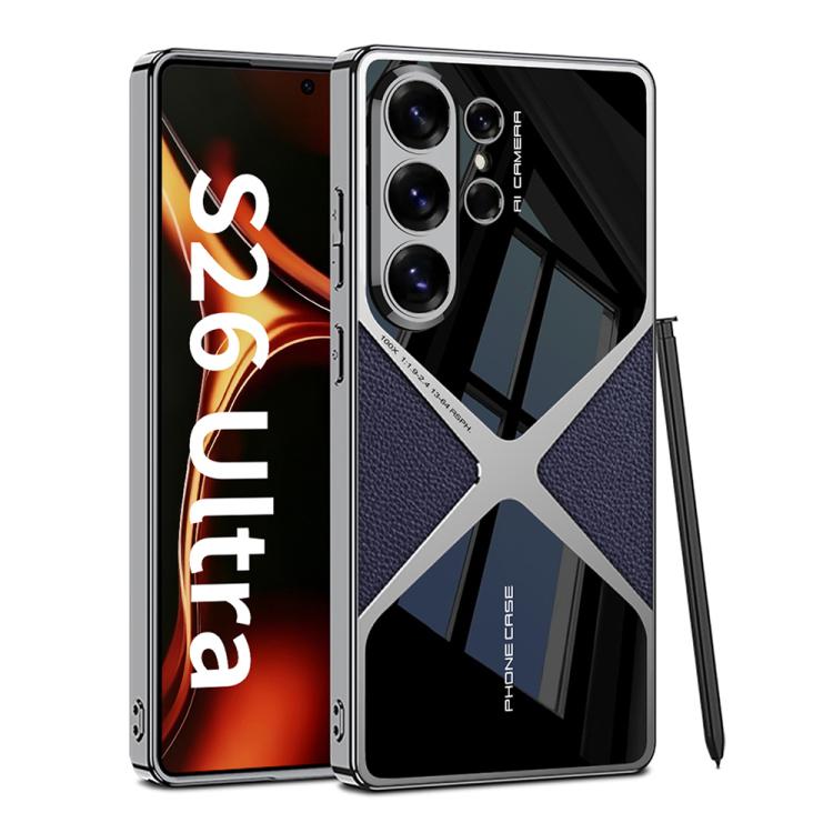 Custodia per telefono antiurto a velocità supersonica galvanica in pelle GKK, For Samsung Galaxy S26 Ultra 5G, For Samsung Galaxy S25 Ultra 5G, For Samsung Galaxy S24 Ultra, For Samsung Galaxy S23 Ultra
