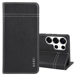 Custodia per telefono in pelle con chiusura orizzontale a grana fine GEBEI, For Galaxy S26+ 5G, For Galaxy S26 Ultra 5G, For Galaxy S26 5G, For Galaxy S25 5G, For Galaxy S25+ 5G, For Galaxy S25 Ultra 5G