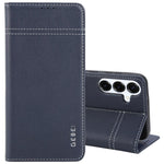 Custodia per telefono in pelle con chiusura orizzontale a grana fine GEBEI, For Galaxy S26+ 5G, For Galaxy S26 Ultra 5G, For Galaxy S26 5G, For Galaxy S25 5G, For Galaxy S25+ 5G, For Galaxy S25 Ultra 5G
