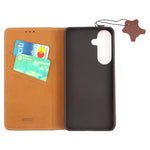 Custodia per telefono in pelle con chiusura orizzontale a grana fine GEBEI, For Galaxy S26+ 5G, For Galaxy S26 Ultra 5G, For Galaxy S26 5G, For Galaxy S25 5G, For Galaxy S25+ 5G, For Galaxy S25 Ultra 5G