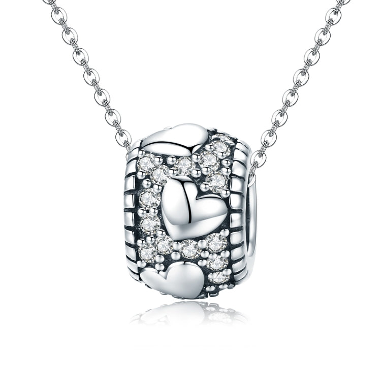 Accessori per collana braccialetto fai-da-te con perline Shine My Heart in argento sterling S925