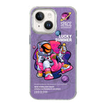 Custodia per telefono antiurto a copertura totale con motivo a radiazioni, For iPhone 15, For iPhone 14