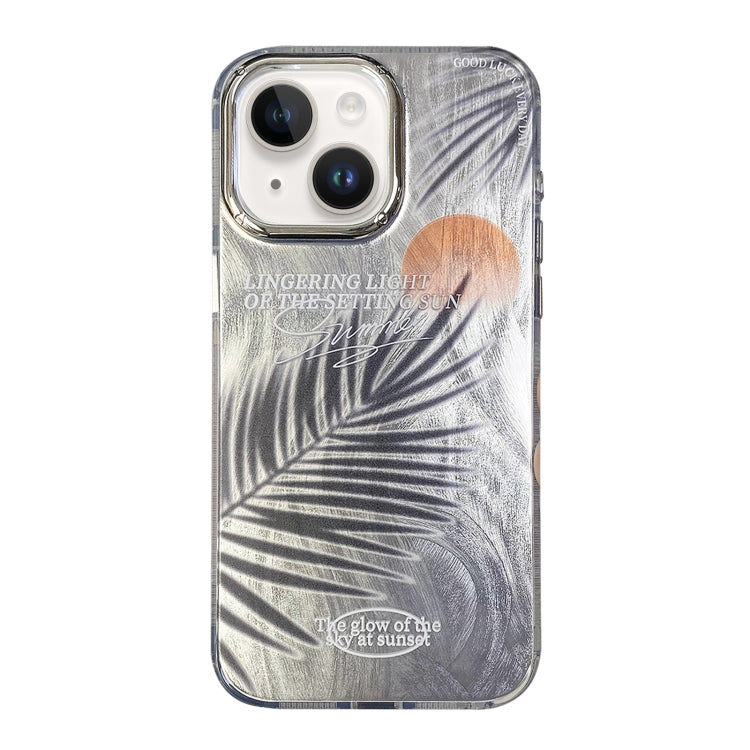 Custodia per telefono antiurto a copertura totale con motivo a radiazioni, For iPhone 15, For iPhone 14
