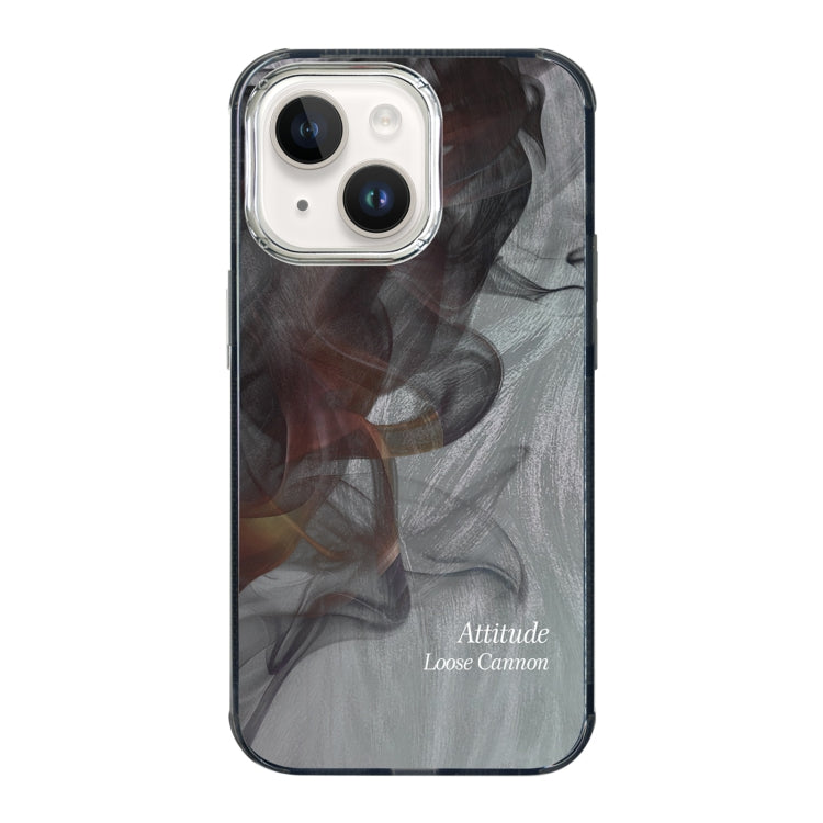Custodia per telefono antiurto a copertura totale con motivo a radiazioni, For iPhone 15, For iPhone 14