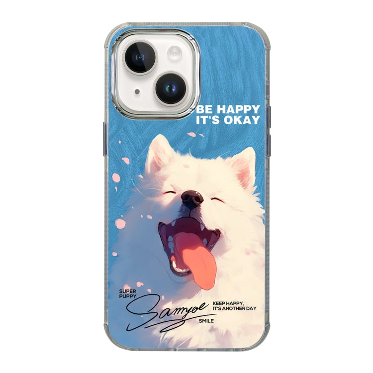 Custodia per telefono antiurto a copertura totale con motivo a radiazioni, For iPhone 13, For iPhone 12