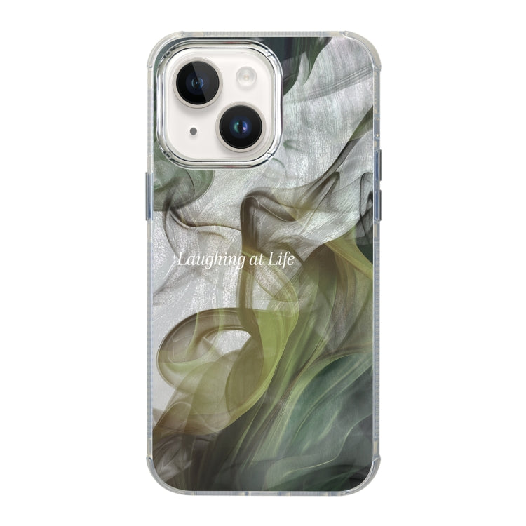 Custodia per telefono antiurto a copertura totale con motivo a radiazioni, For iPhone 13, For iPhone 12