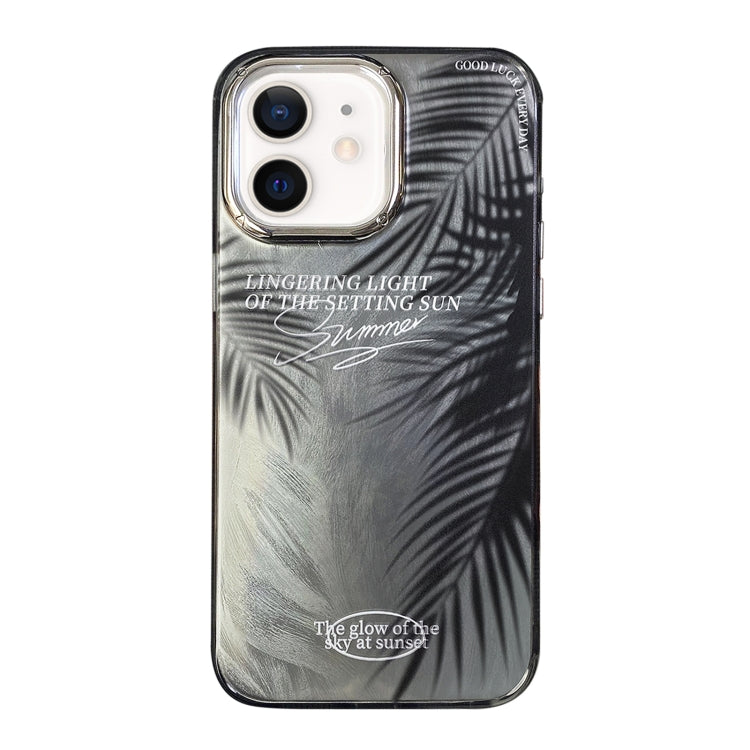 Custodia per telefono antiurto a copertura totale con motivo a radiazioni, For iPhone 13, For iPhone 12