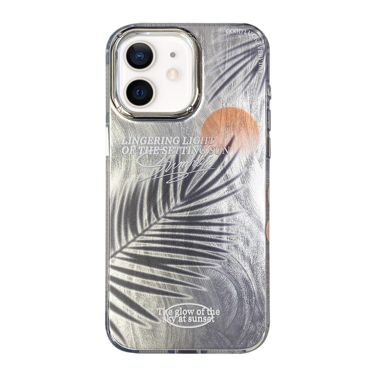 Custodia per telefono antiurto a copertura totale con motivo a radiazioni, For iPhone 13, For iPhone 12