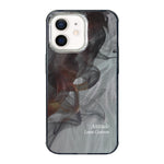 Custodia per telefono antiurto a copertura totale con motivo a radiazioni, For iPhone 13, For iPhone 12