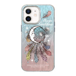 Custodia per telefono antiurto a copertura totale con motivo a radiazioni, For iPhone 13, For iPhone 12