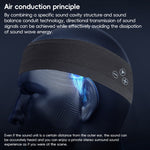 Mucro B01 Auricolare Bluetooth wireless stile turbante Fascia sportiva