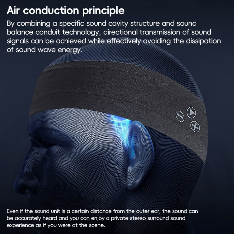 Mucro B01 Auricolare Bluetooth wireless stile turbante Fascia sportiva